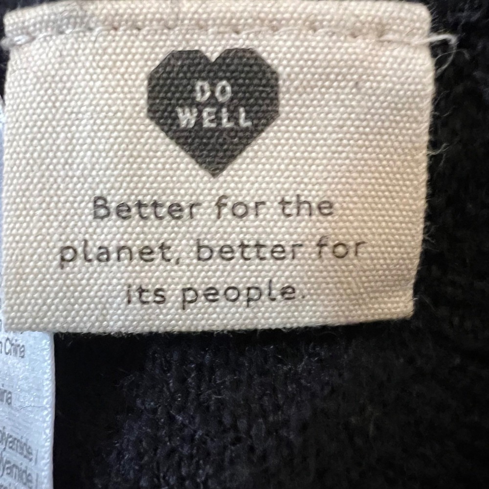 Madewell Alpaca Merino Open Cardigan Black Knit Minimalist Layering Size S - Picture 7 of 8